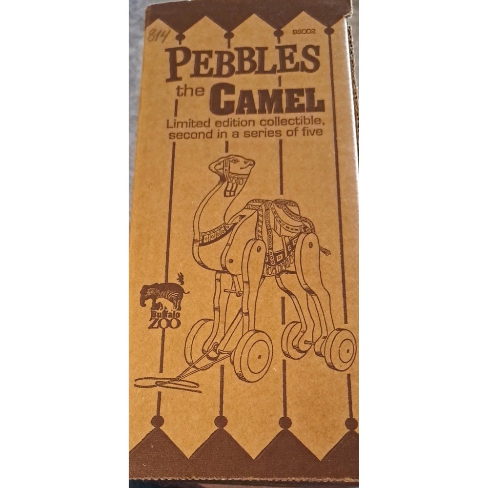 Fisher Price Toy Town Buffalo Zoo Pebbles the Camel Limited Edition TOYFEST1999 - Picture 5 of 7
